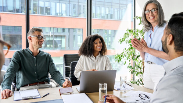 diversity, group of people in an office setting